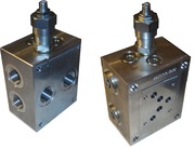 Плита монтажная одноместная с клапаном OMT BSA10DPLX-10